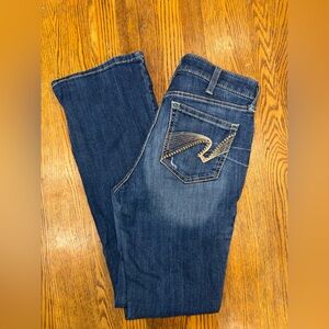 Ariat Women's Dark Blue Boot Cut Jeans